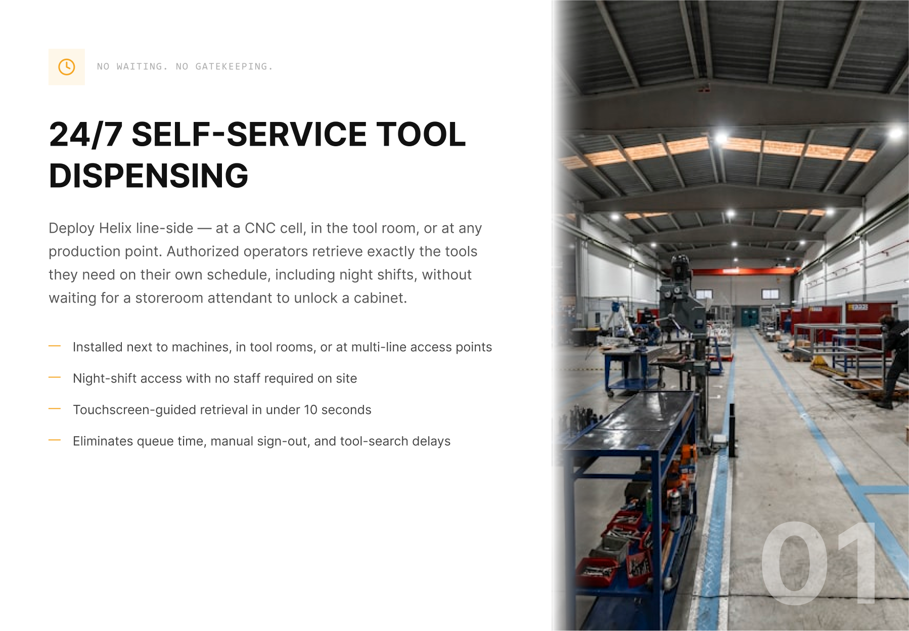 24/7 Self-Service Tool Dispensing