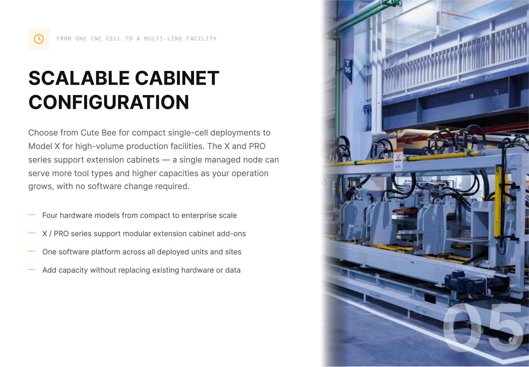 Scalable Cabinet Configuration