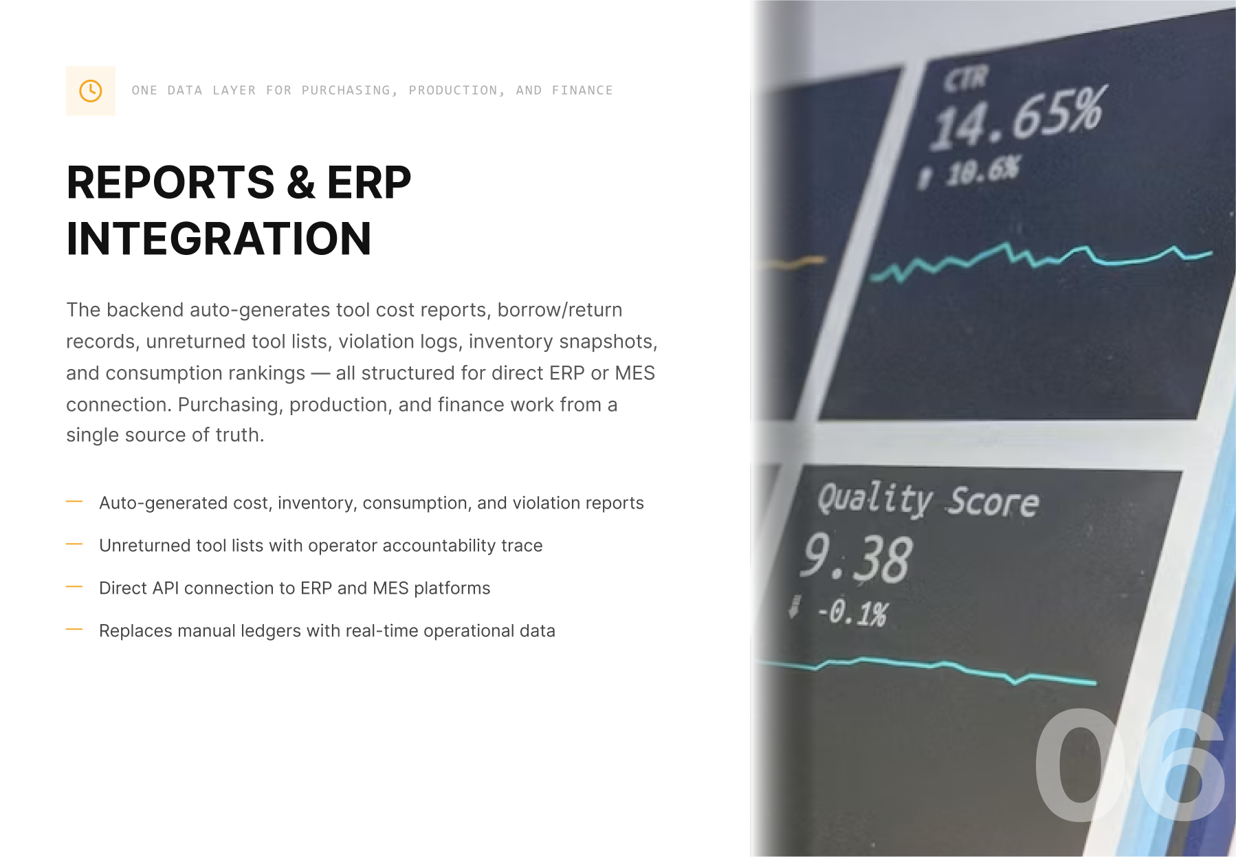 Reports & ERP Integration