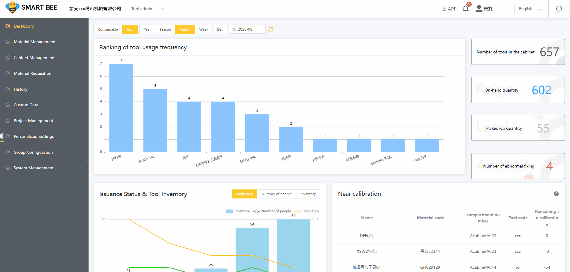 Web Dashboard
